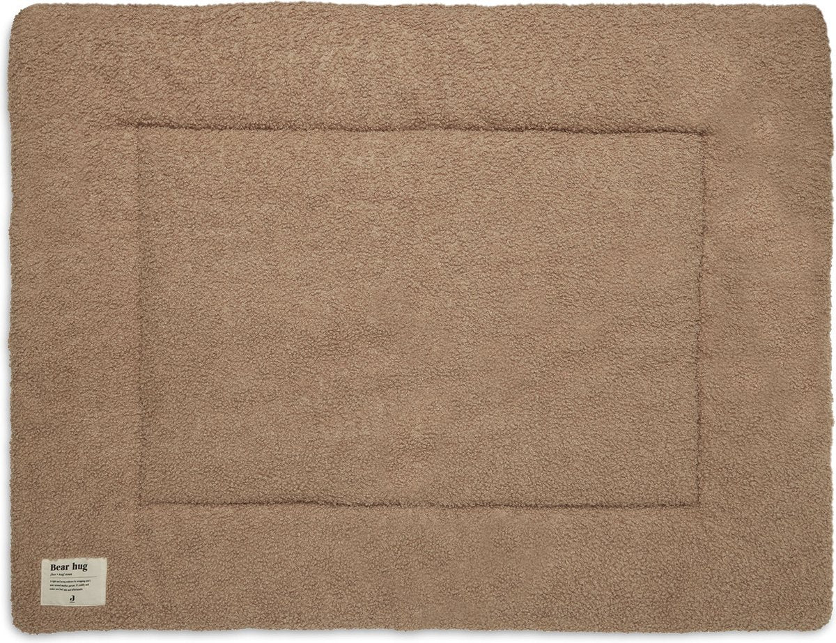 Jollein Spielmatte Boucle - Keks - Babyspielmatte - 75x95cm