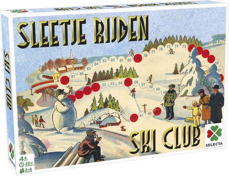 Selecta Brettspielspiele aus der Vergangenheit – Rodel-Skiclub
