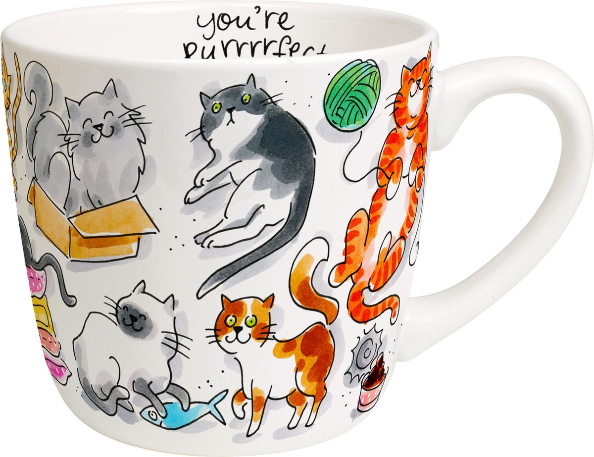 Blond Amsterdam klobige Tasse Katzenliebe