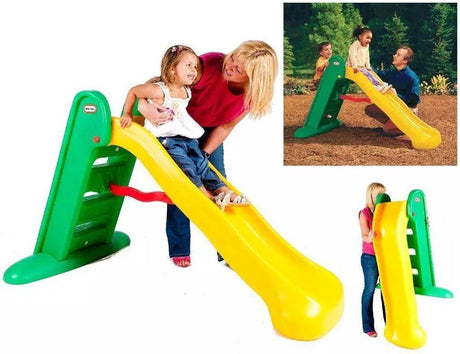 Little Tikes Rutsche große Rutsche – Kleinkind – für draußen – grün gelb