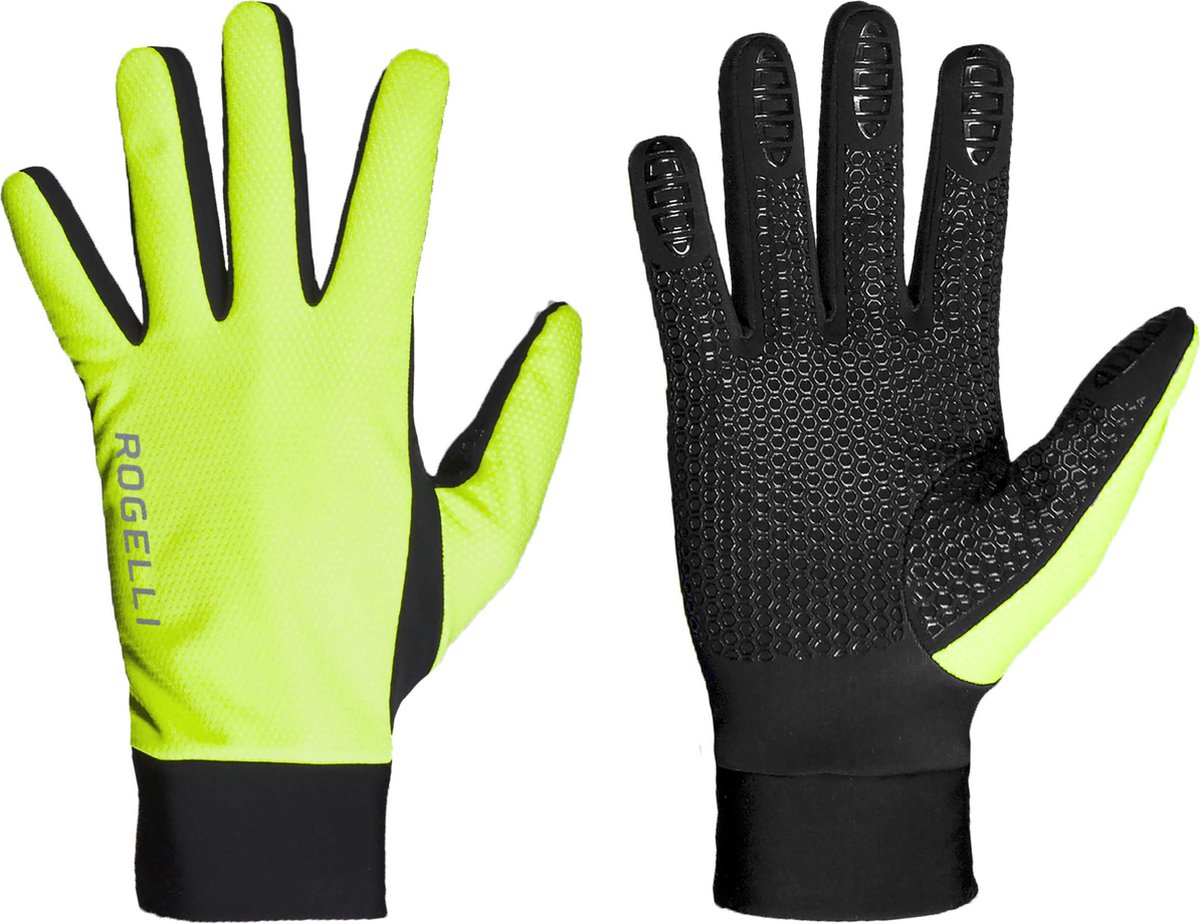 Rogelli laval fietshandschoenen heren - wielrenhandschoenen - fluor - maat xxl