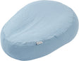 Meyco Baby Uni Relax Bezug für Stillkissen – vorgewaschen hydrophil – Jeansblau