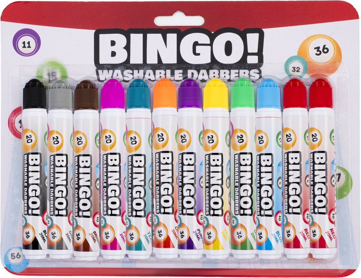 Engelhart Bingo-Marker 20 ml - 12 Stk.