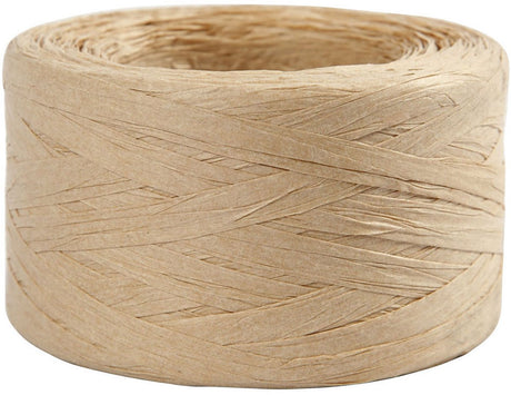 Creativ Company Paper Raffia Garnsandfarbe, 100 m