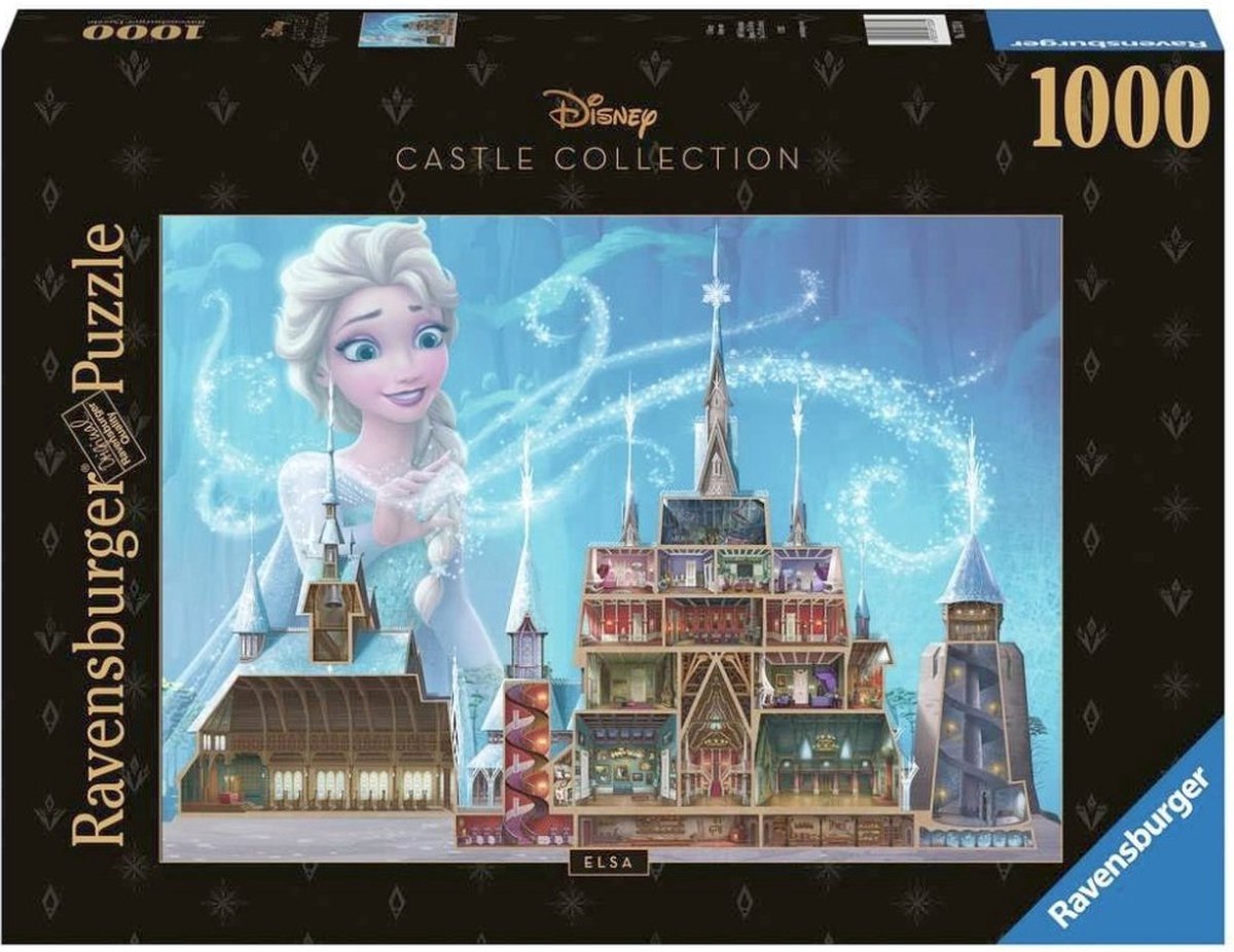 Ravensburger Jigsaw Puzzle Disney Castles Elsa, 1000st.