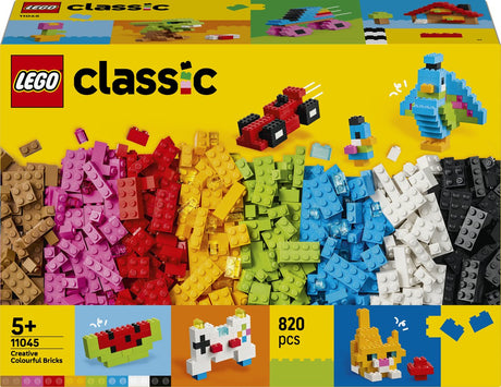 Lego Classic bunte Kreativsteine, kreatives Spielzeug zum Basteln für Kinder 11045