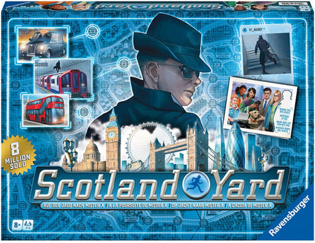 Ravensburger Brettspiel „Scotland Yard“.