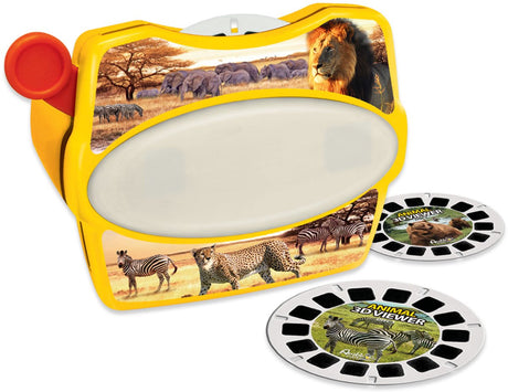 Ambo 3D-Viewer – Wildtiere – 3 austauschbare Scheiben – Lernspielzeug – 3 Jahre