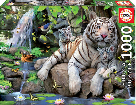Educa - Puzzle - Bengal-Tiger - 1000 Teile - Puzzle