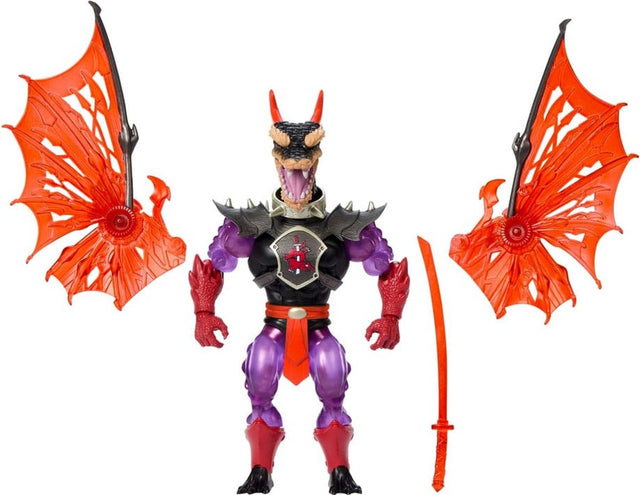Mattel Motu x TMNT: Turtles of Grayskull Actionfigur mutierte Ninjor 14 cm Actionfigur