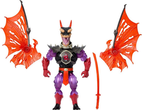 Mattel Motu x TMNT: Turtles of Grayskull Actionfigur mutierte Ninjor 14 cm Actionfigur