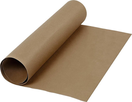 Creativ Company Kunstlederpapier dunkelbraun, 1mtr.
