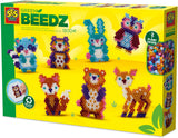 Ses creative ses green beedz – Perlenset zum Aufbügeln, Waldtiere