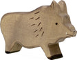 Holztiger Waldtiere - Wildschwein - 12x3x8cm - Holzfigur - handgefertigt
