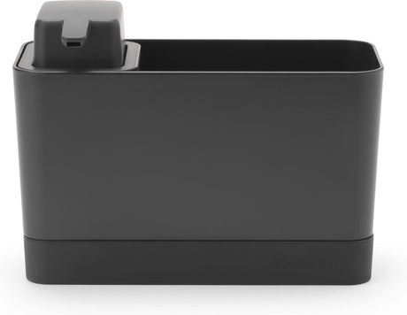 Brabantia Spülbecken-Arbeitsplatten-Organizer – 2-teiliges Set – Dunkelgrau