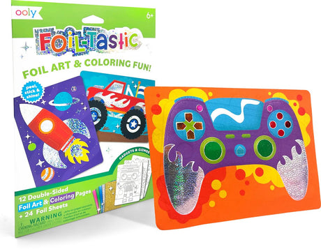 Ooly - foil-tastic - foil art coloring set - gadgets gizmos - folie-knutselset