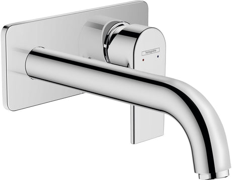 Hansgrohe Lackform – Einbau-Waschtischmischer – Einhebelbedienung – Größe 20,7 cm – Chrom