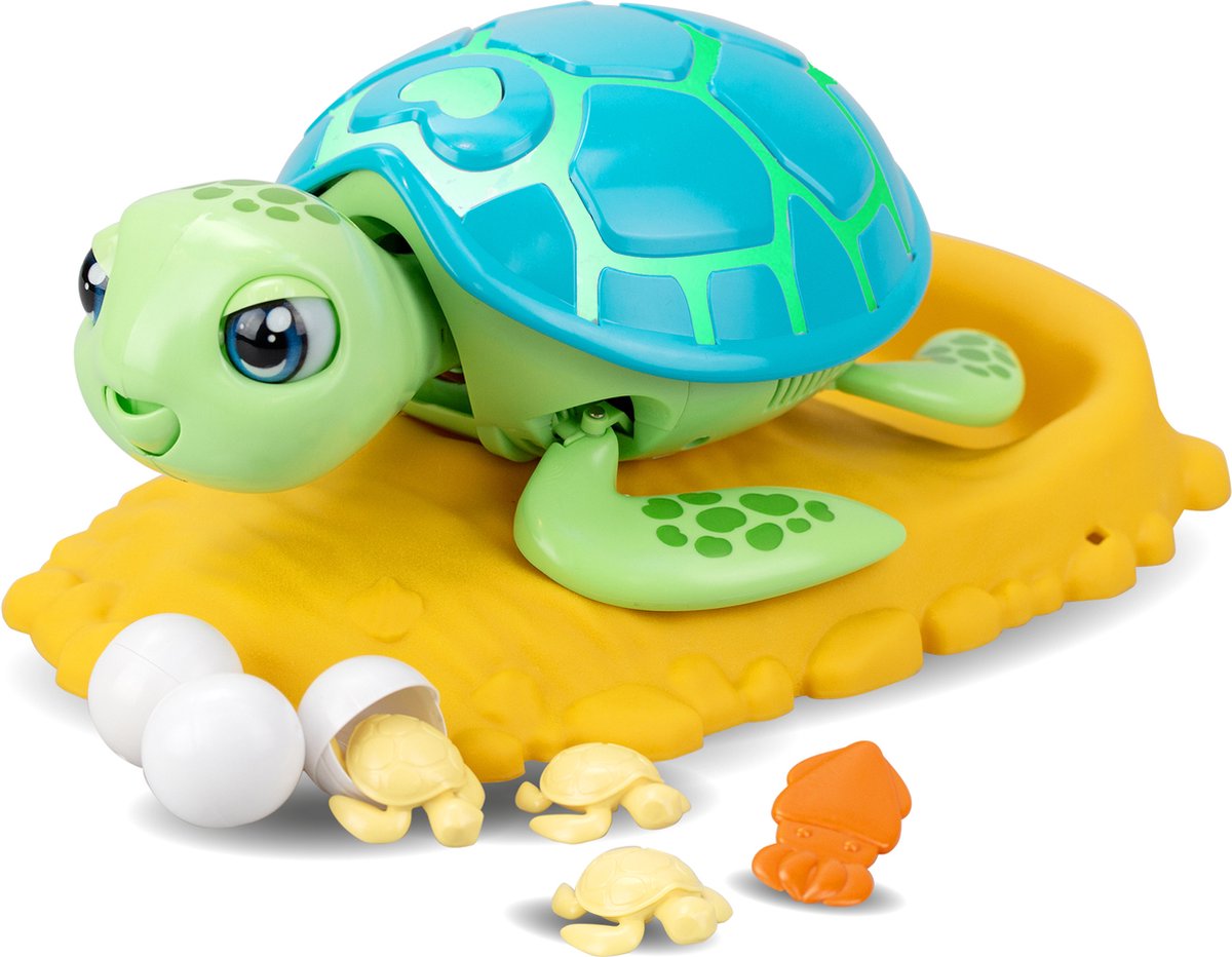 Silverlit Rettungsschildkröte grüne Spielfigur
