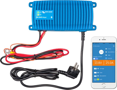 Victron energy blue smart ip67 acculader 12v 17a batterij lader met bluetooth (cee 7 7)