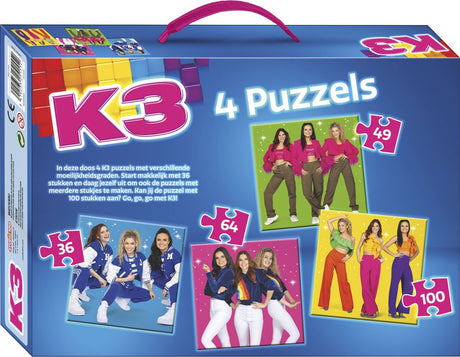 K3 4in1 Puzzle - Sterne