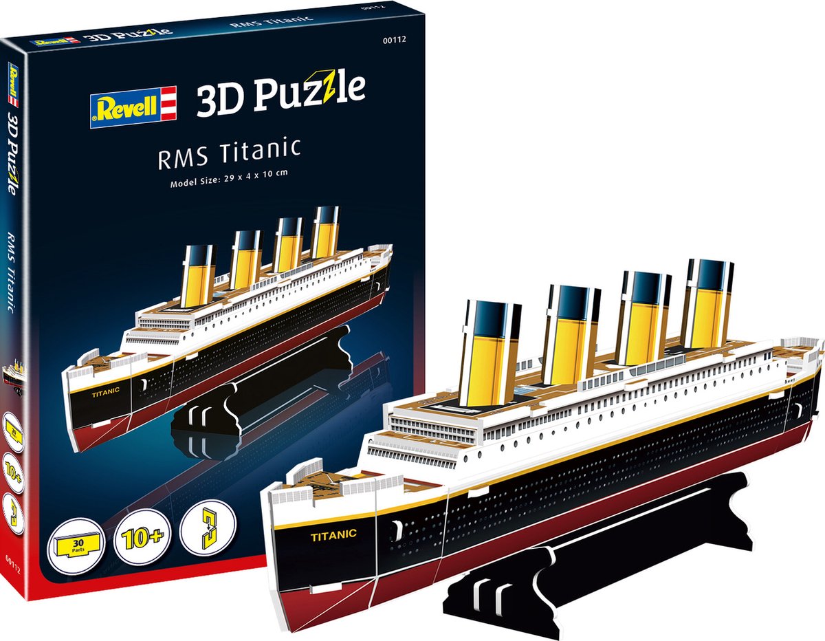 Revell Puzzle – 00112 RMS Titanic 3D-Puzzle
