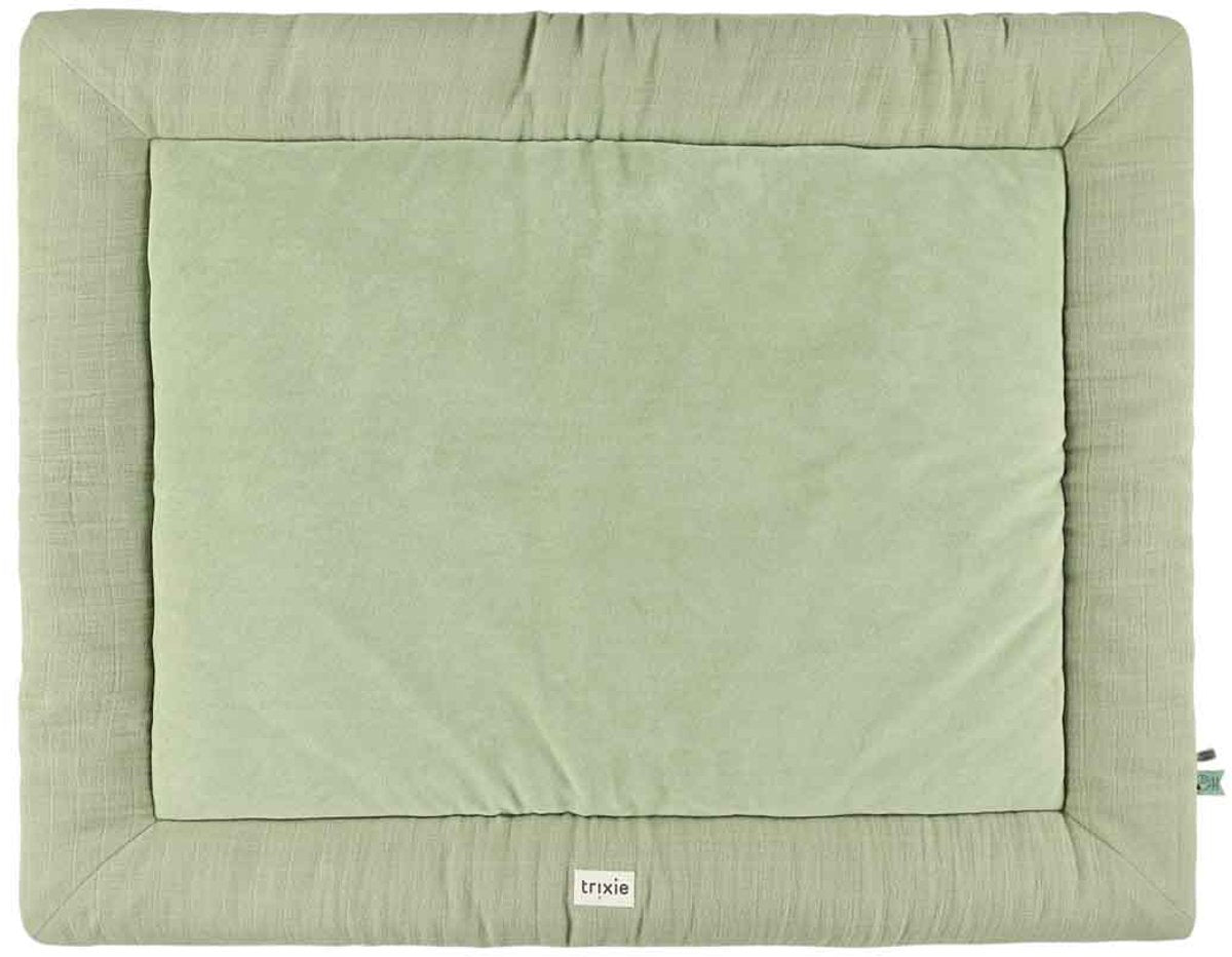 Trixie parklegger babymeubel groen - bliss sage 75x95cm.