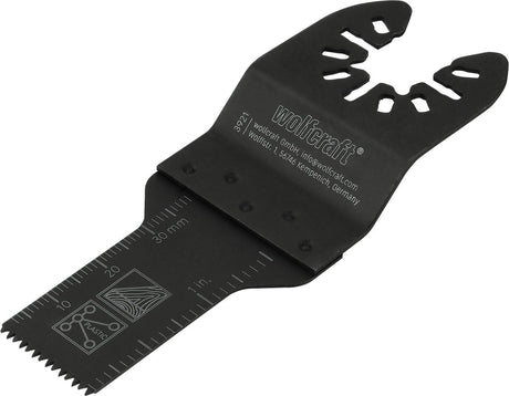 Wolfcraft - invalzaagblad voor hout - multitool zaagblad 20 mm - 40 mm snijdiepte - 3921000
