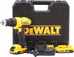Dewalt DCD771-D2QW Akku-Bohrschrauber 18V + 2x 2,0Ah 18V Akkus + Ladegerät
