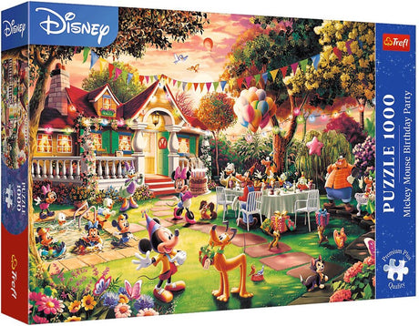 Trefl Puzzle 1000 Teile - Mickey Mouse Geburtstag - Disney-Karton.