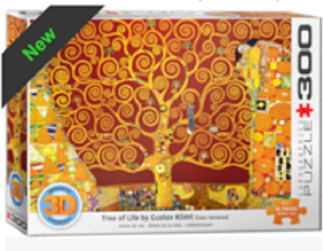 Eurographics - de levensboom [der lebensbaum] - gustav klimt - 300 stukjes 67,5×48,9cm (b×h) - fine art lenticulair 3d