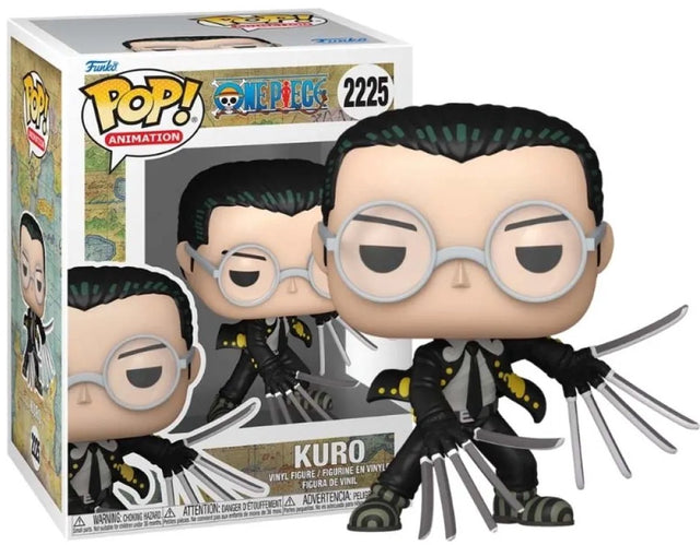 Funko One Piece Kuro (Pop! Animation) Vinylfigur 2225 Unisex Pop! - neutral - Standard