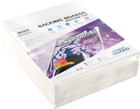 Ultimate Guard Comic-Trägerbretter (100) – Magazingröße