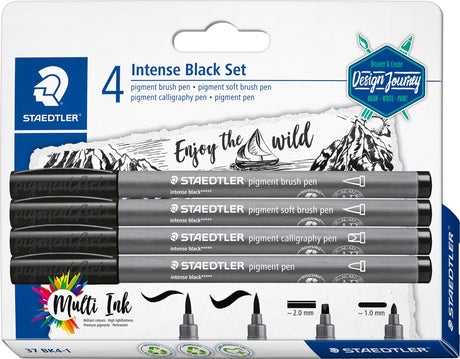 Staedtler intensives schwarzes Set