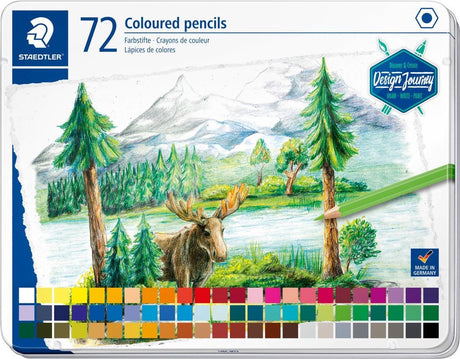 Staedtler Buntstifte - Metalletui 72 Stk