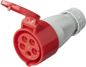 Proplus 5-polige krachtstroom contrastekker - 16a - ip44 - 6400w - 400v