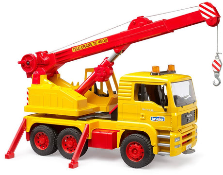 LKW-Mann mit Kran 50 Jahre Bruder