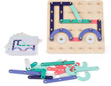BS Toys Holz-Geoplanke – 40 Stück.