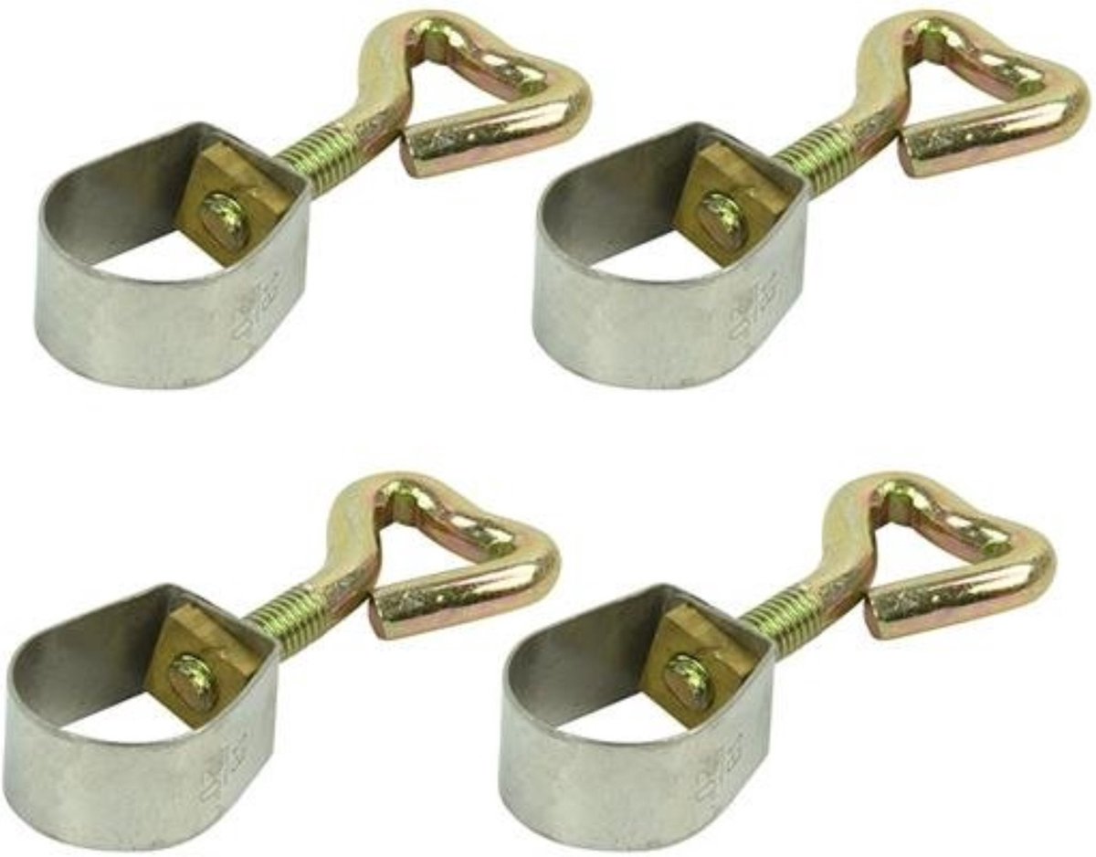 Proplus verstelbare stelringen - ø 17-19 mm - set van 4 stuks