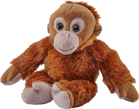 Wild republic pluche orang oetan knuffel - 13 cm - aap apen knuffeldieren