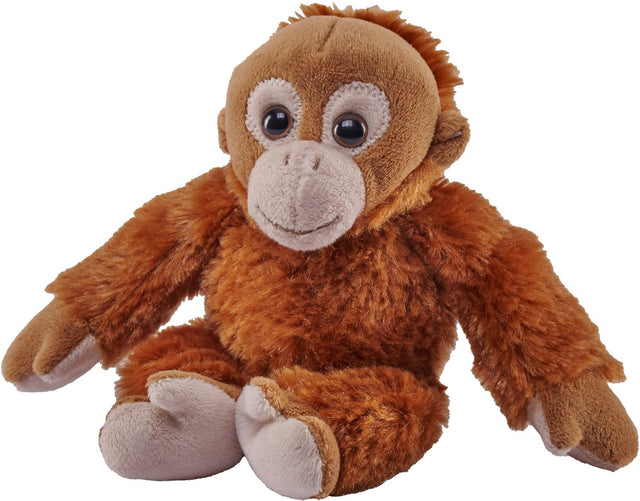 Wild republic pluche orang oetan knuffel - 13 cm - aap apen knuffeldieren