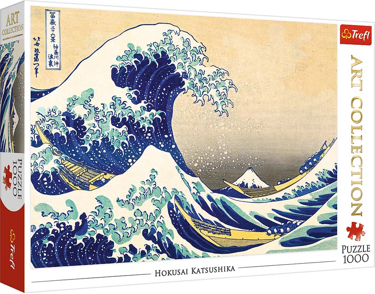 Trefl puzzel katsushika art collection: 1000 stukjes