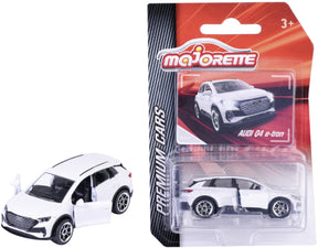 Majorette audi q4 e-tron, wit (premium cars)