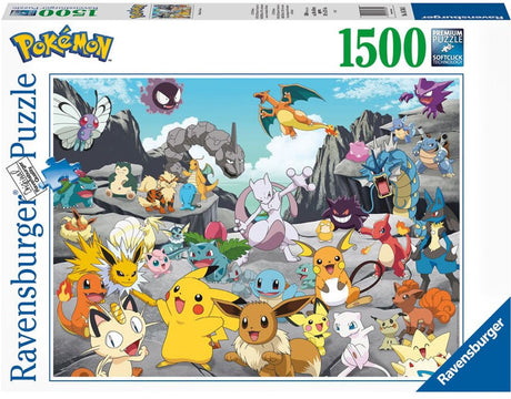 Ravensburger Jigsaw Puzzle Pokémon Classics, 1500st.