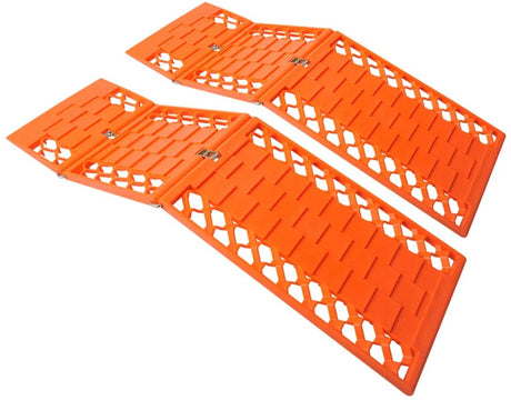 Proplus Autorampen - 2x Stück - faltbar - Antirutschmatten - für Schnee und Matsch