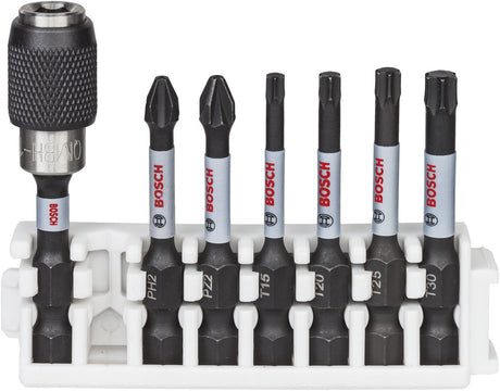 Imp Bosch Zubehör Schraube Bit Act Control 50 mm PH2 PZ2 T15 T20 T25 T30 7x – 2608522327