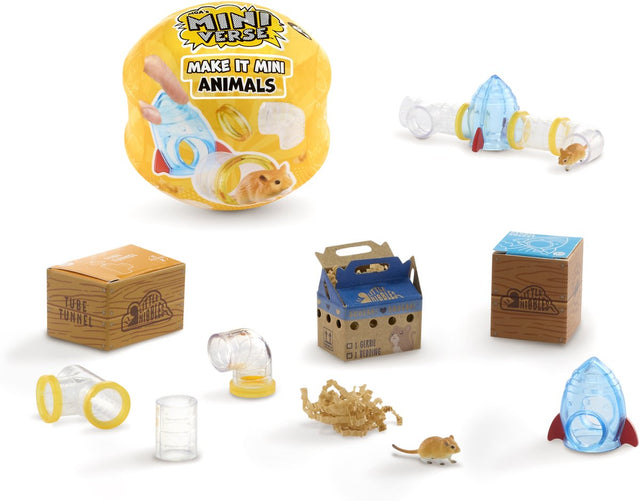Miniverse - make it mini animals series 2 - knutselset - miniaturen maken