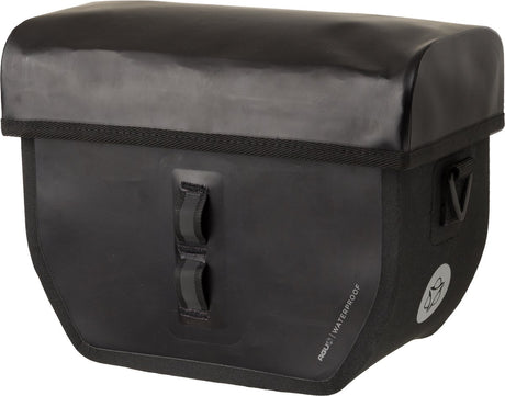 Agu shelter tech - stuurtas - 8l - 100% waterdicht - klickfix compatibel - afneembare schouderriem - zwart
