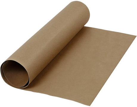 Creativ Company Kunstlederpapier dunkelbraun, 1mtr.