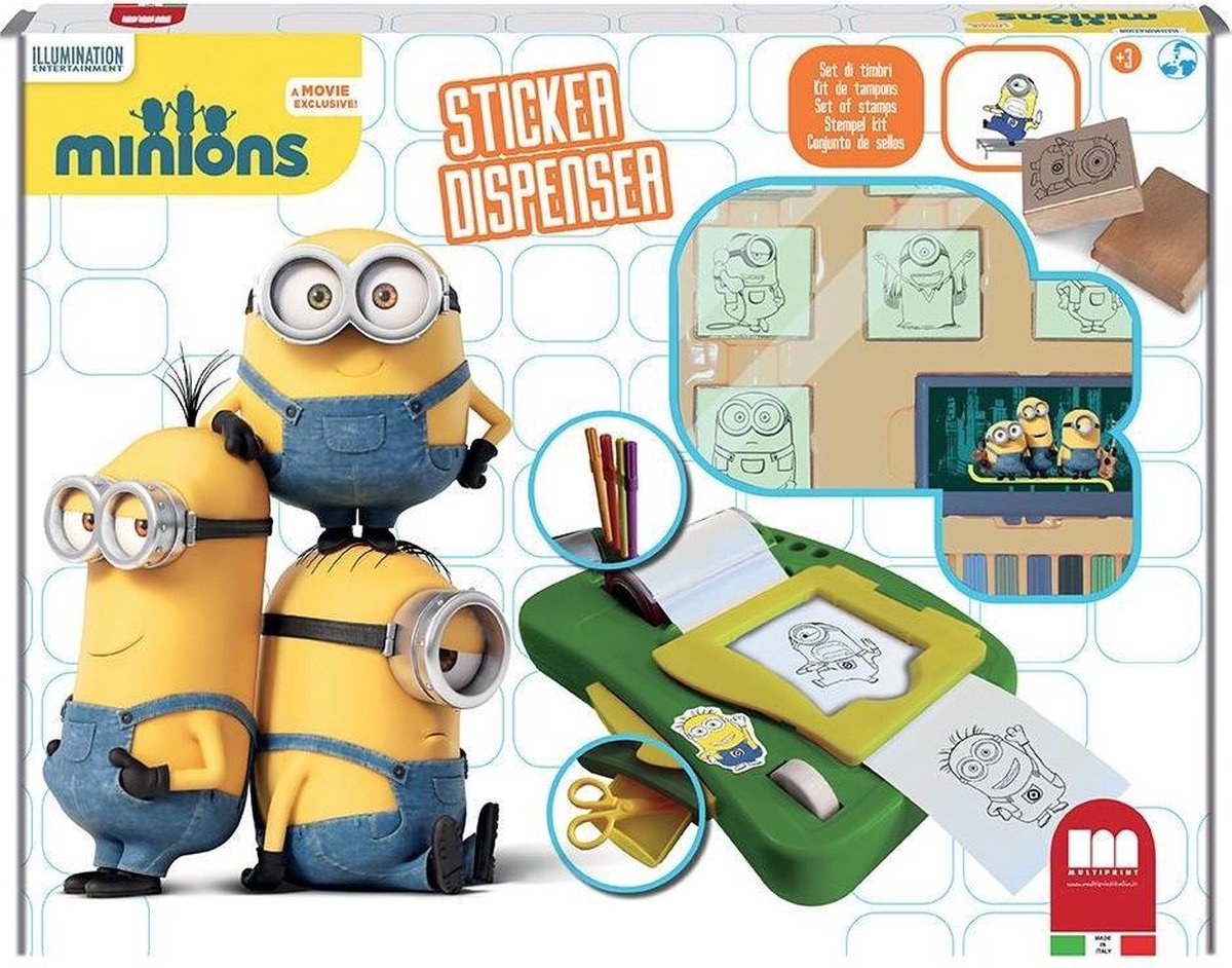 Multiprint Farbset Minions 23-teilig