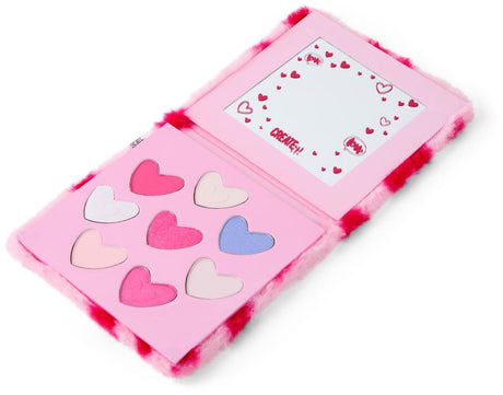 Erstelle es! Herz-Lidschatten-Booklet flauschig | 6 Stück
